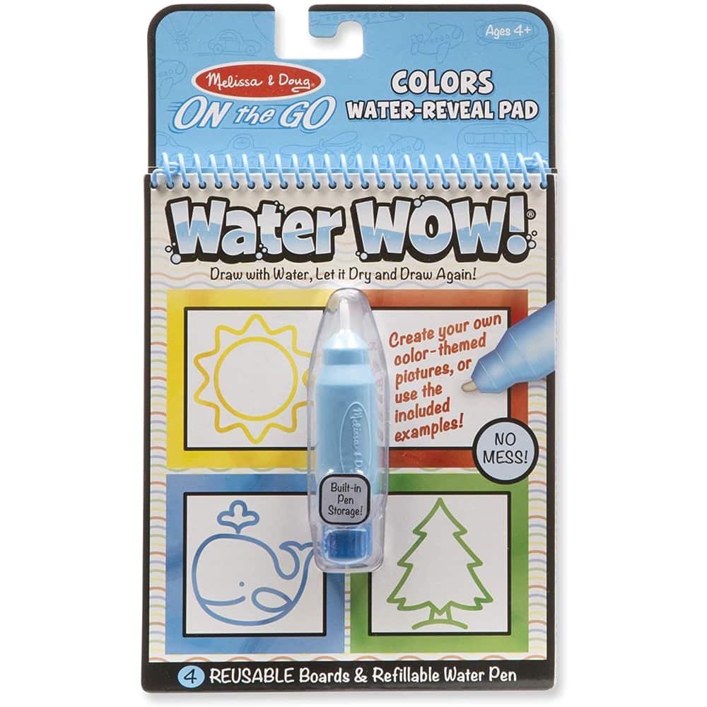 Melissa And Doug On The Go Water Wow Colours & Shape 19444