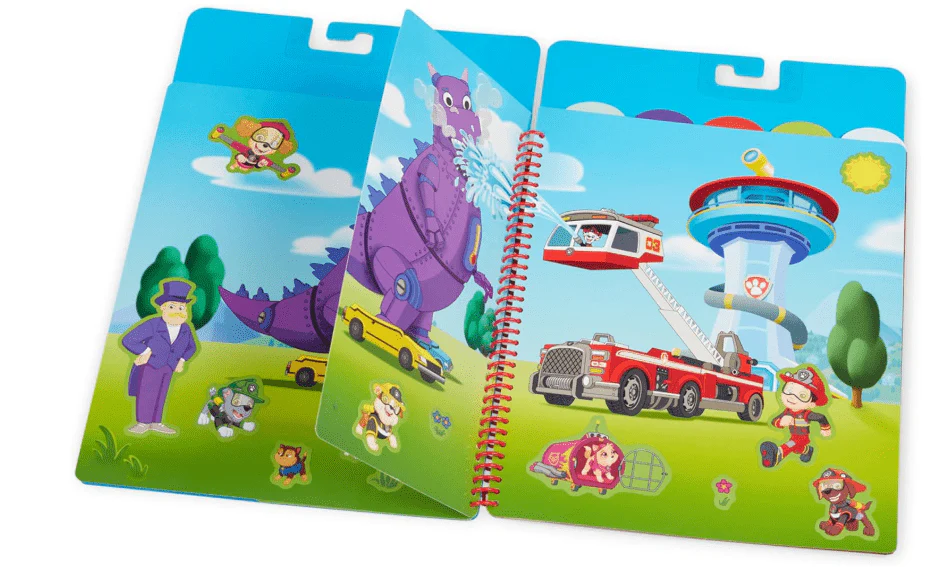 Paw Patrol Restickable Stickers Flip-Flap Pad Ultimate Rescue 33255 - Image 2