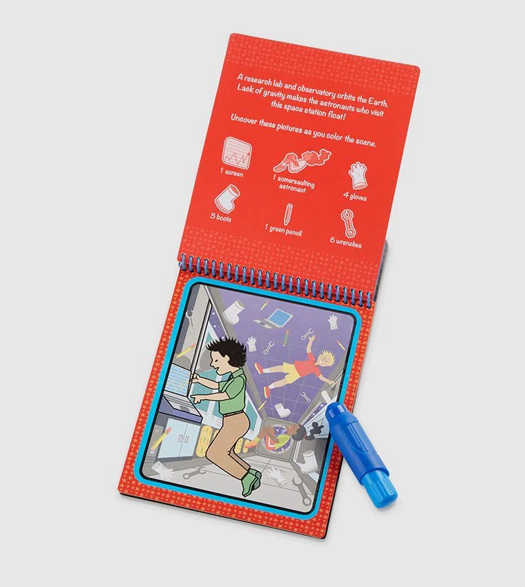 Melissa and Doug Water Wow Space Water Reveal Pad 30178 - Image 3