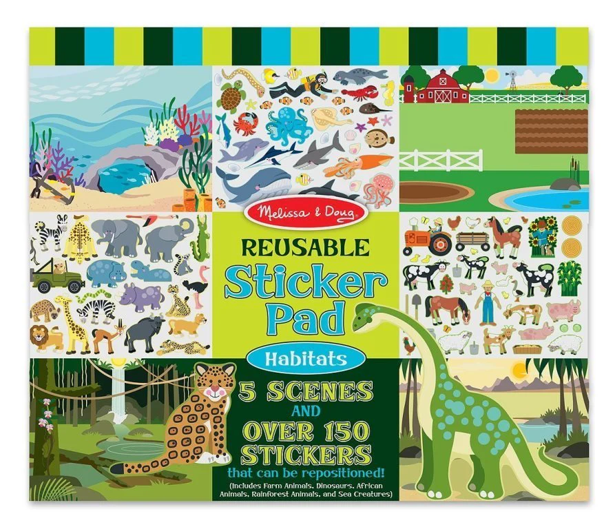 Melissa & Doug Habitats Sticker Pad 4196