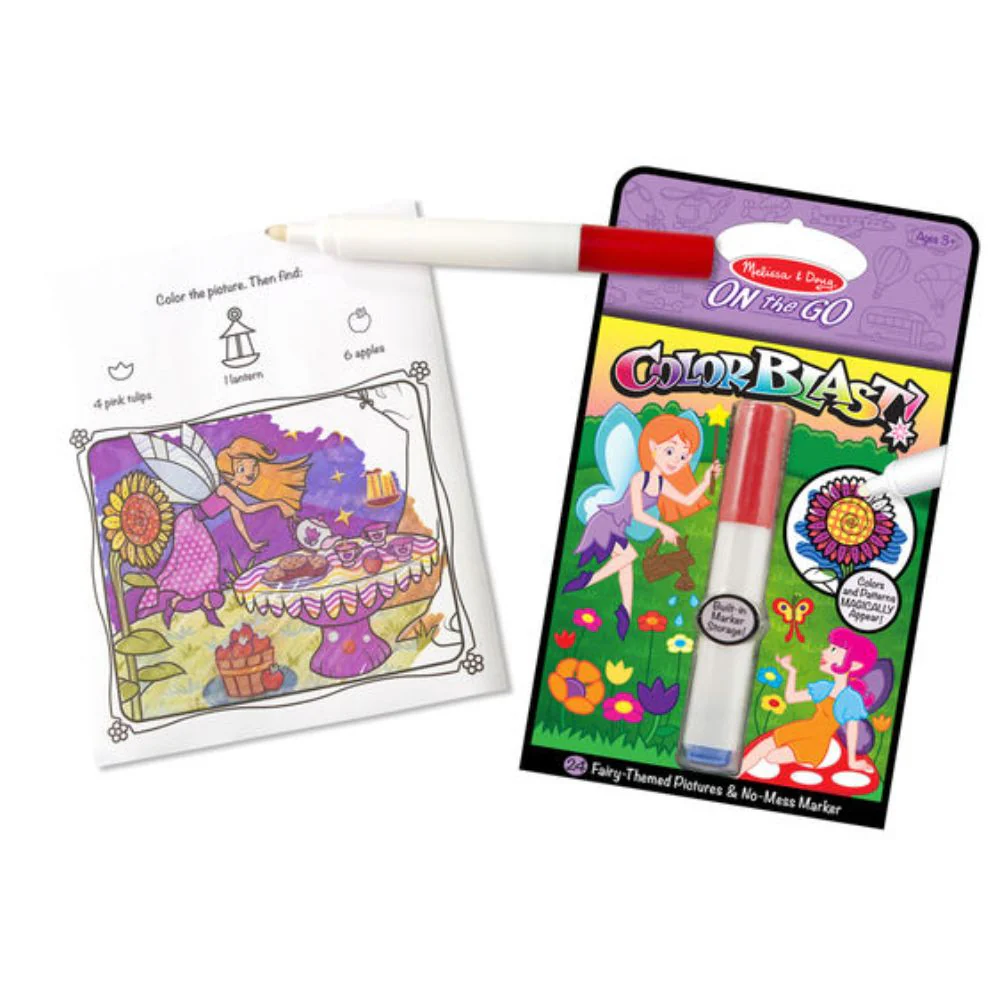 Melissa & Doug On The Go ColorBlast- Fairies 5355 - Image 2