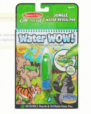 Melissa & Doug On The Go Water Wow Jungle Water Reveal Pad 30176
