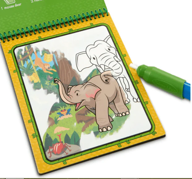 Melissa & Doug On The Go Water Wow Jungle Water Reveal Pad 30176 - Image 3