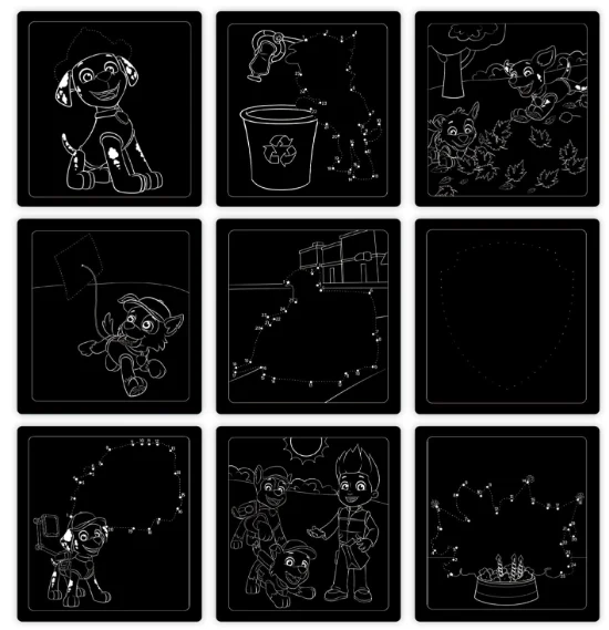 Melissa & Doug Paw Patrol Scratch Art Pad - Marshall - Image 5