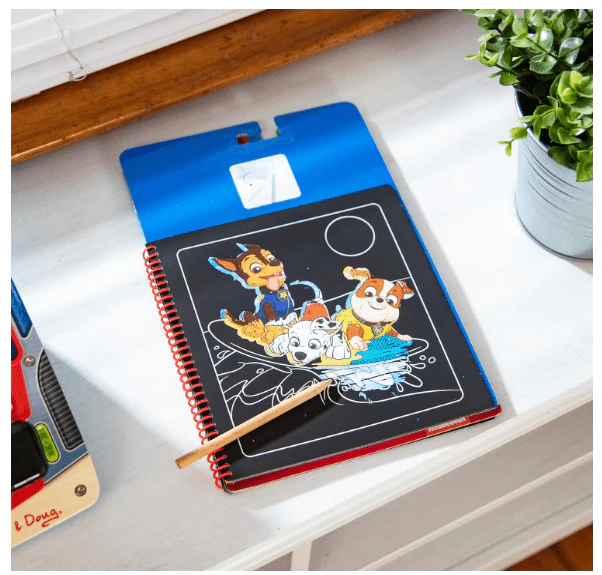 Melissa & Doug Paw Patrol Scratch Art Pad Chase 33259 - Image 3
