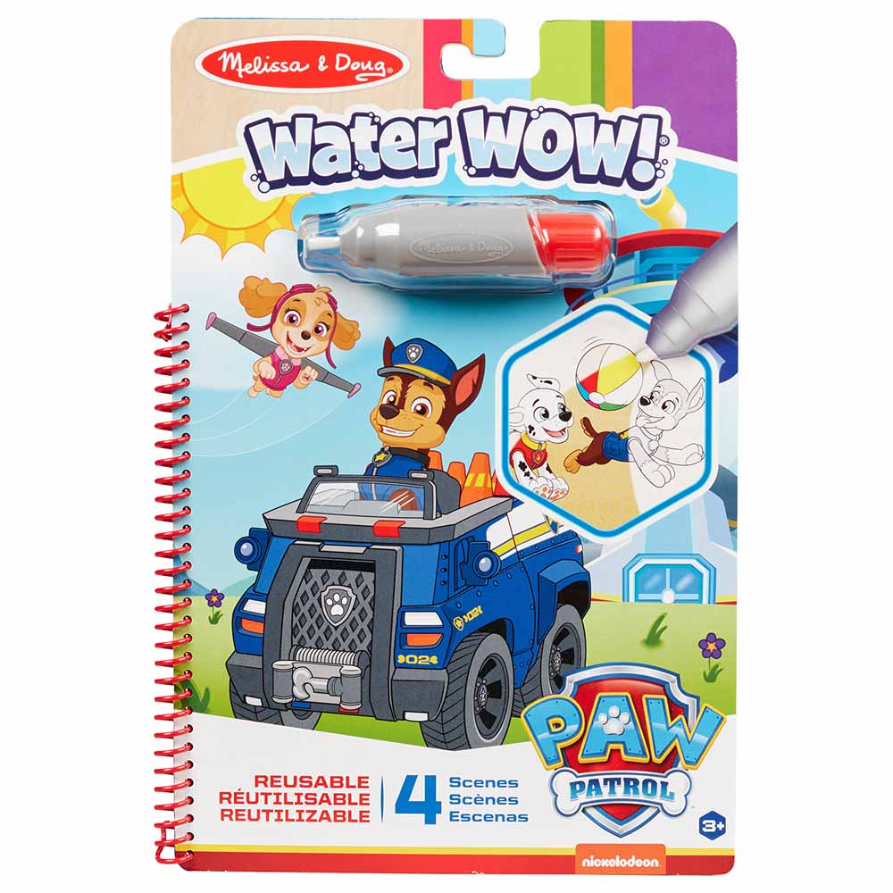 Melissa & Doug Paw Patrol Water Wow Chase 33251