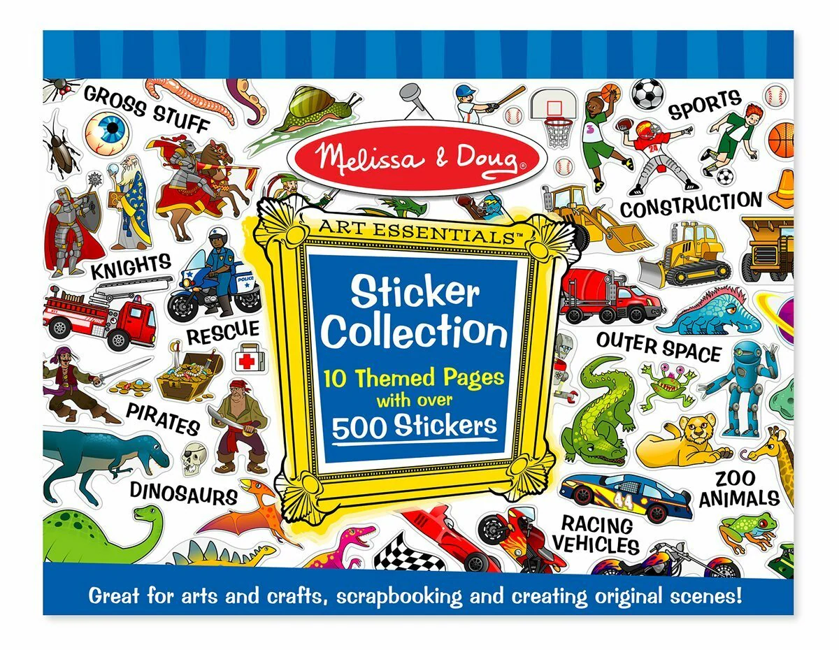 Melissa & Doug Sticker Collection Book 4246