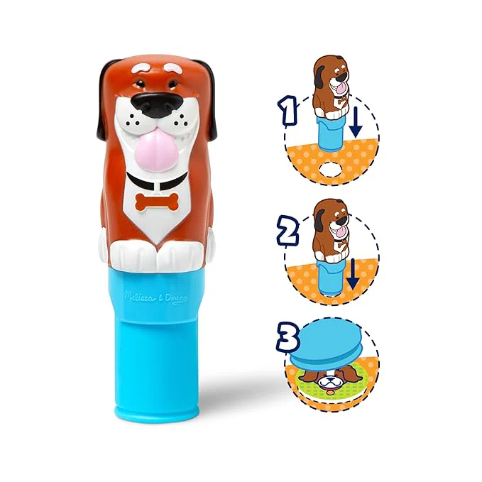 Melissa & Doug Sticker WOW! Dog Bundle Sticker Stamper, Activity Pad & Refill MD50228 - Image 3