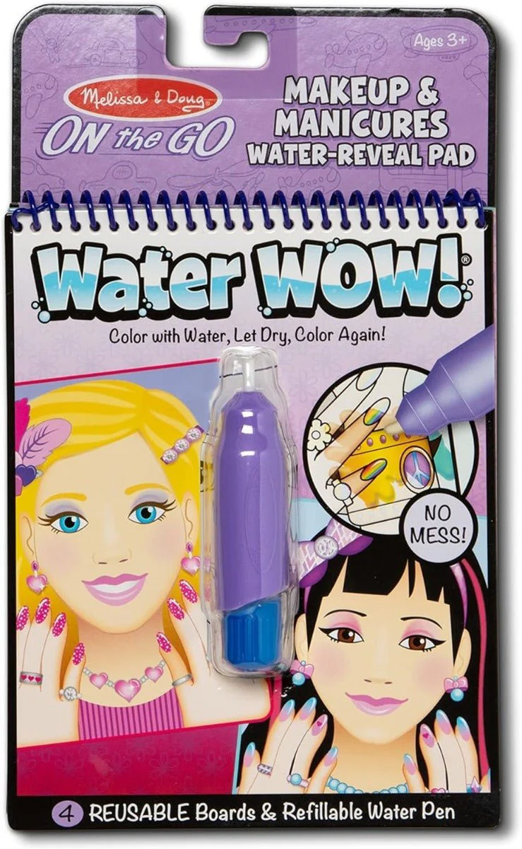 Melissa & Doug Water Wow Makeup & Manicures Pad MD9416