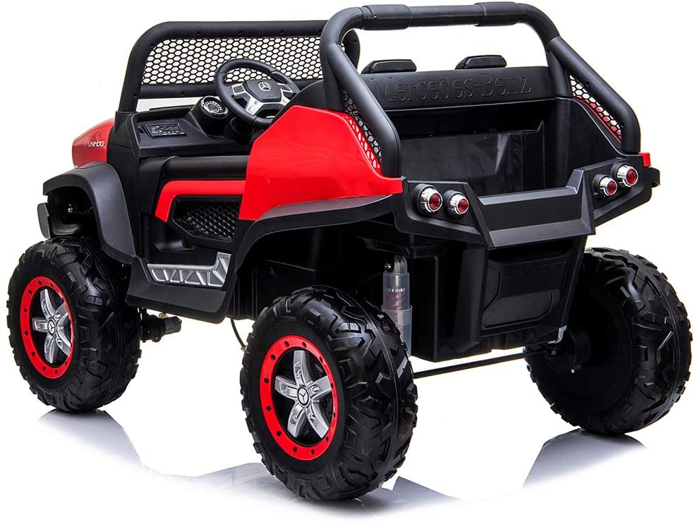 Mercedes AMG Unimog 4x4 Two Seat Ride On Car Red 7988 - Image 4