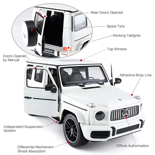 Mercedes-Benz AMG G-63 Remote Controlled Car 1:12 Scale - Image 6