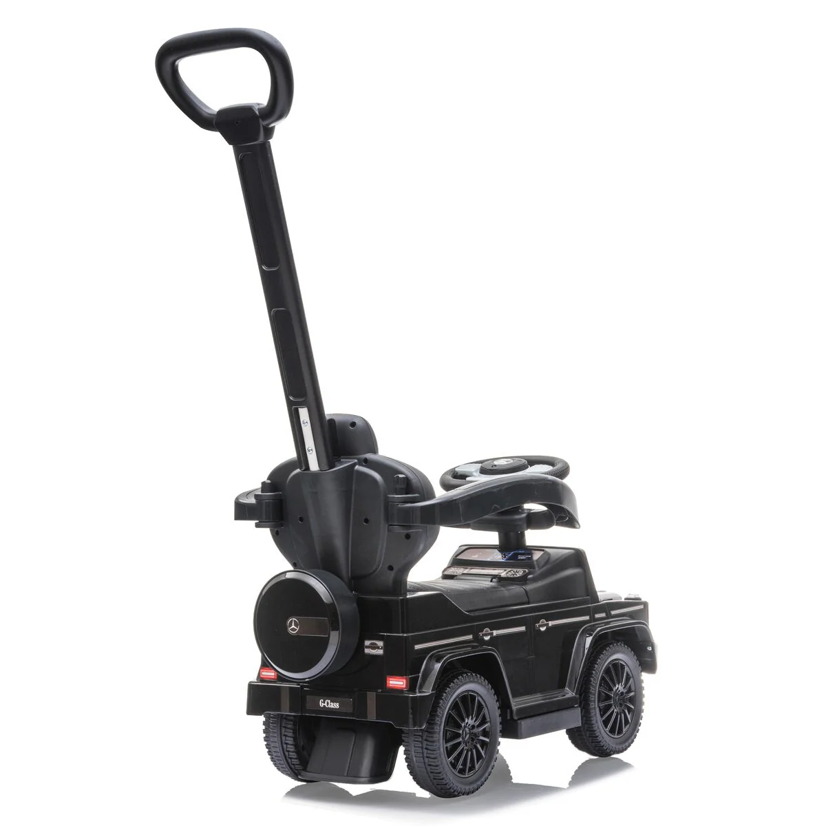 Mercedes-Benz AMG G350D Push Car with Handle Black 653-2 - Image 2