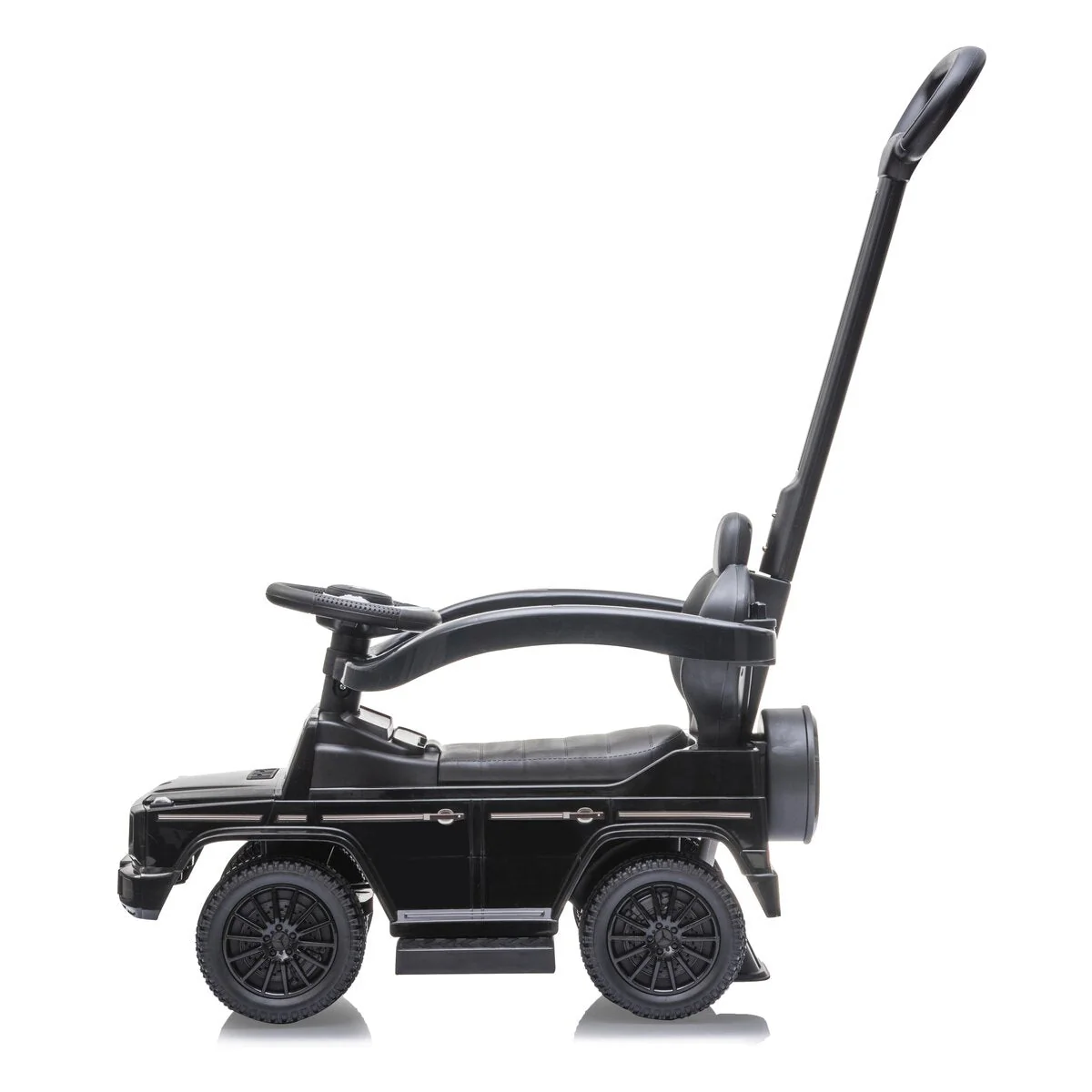 Mercedes-Benz AMG G350D Push Car with Handle Black 653-2 - Image 3