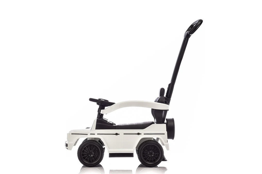 Mercedes-Benz AMG G350D Push Car with Handle White 653-1 - Image 2