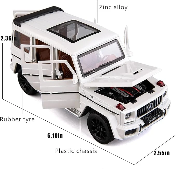Pullback Diecast Car Mercedez-Benz AMG G63 53522-28A - Image 4