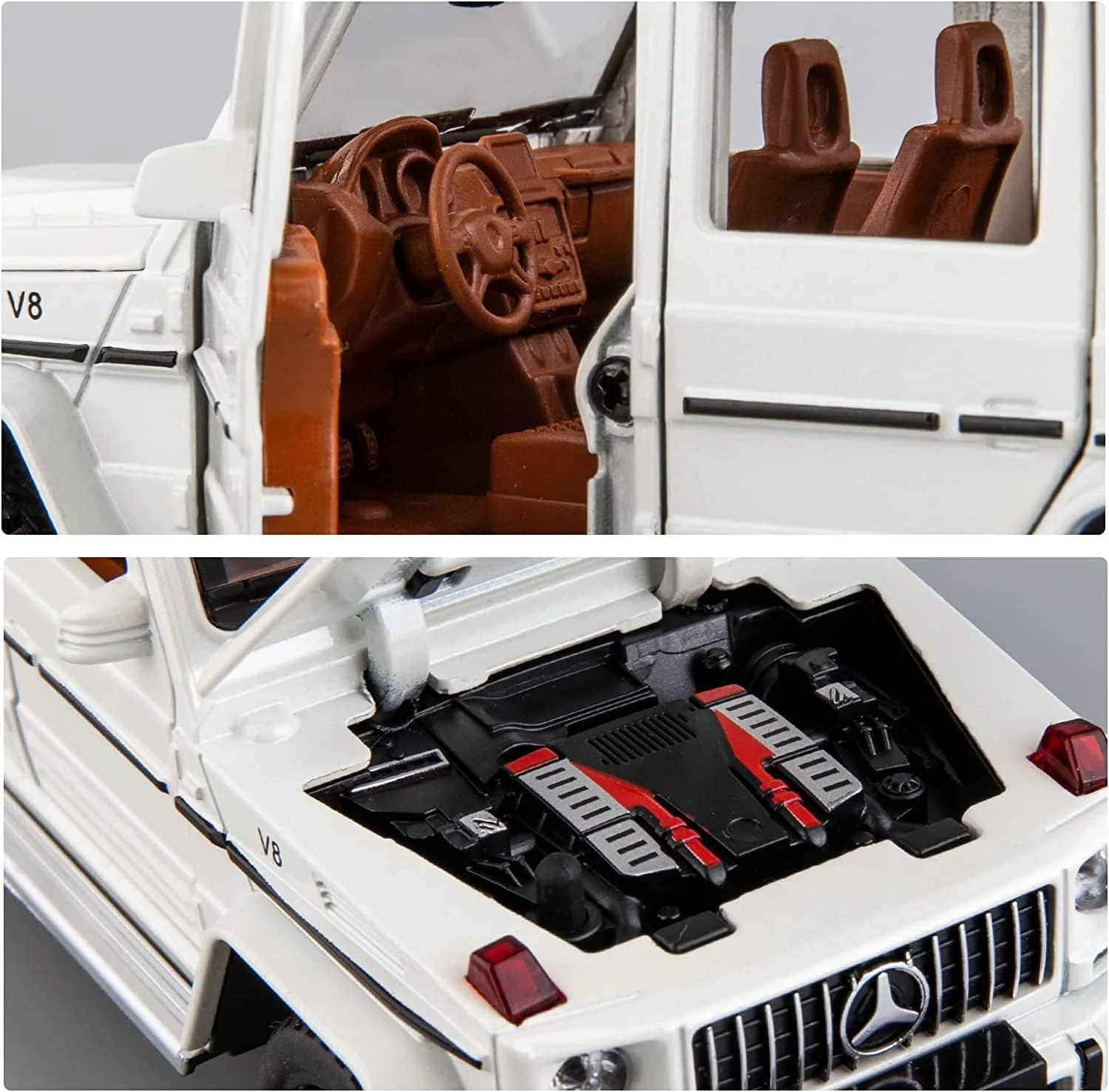Pullback Diecast Car Mercedez-Benz AMG G63 53522-28A - Image 7