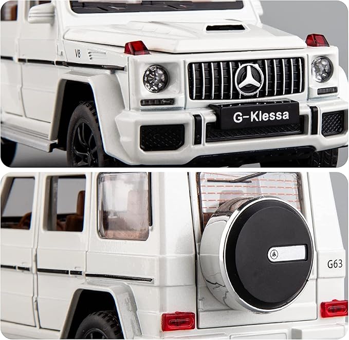 Pullback Diecast Car Mercedez-Benz AMG G63 53522-28A - Image 9