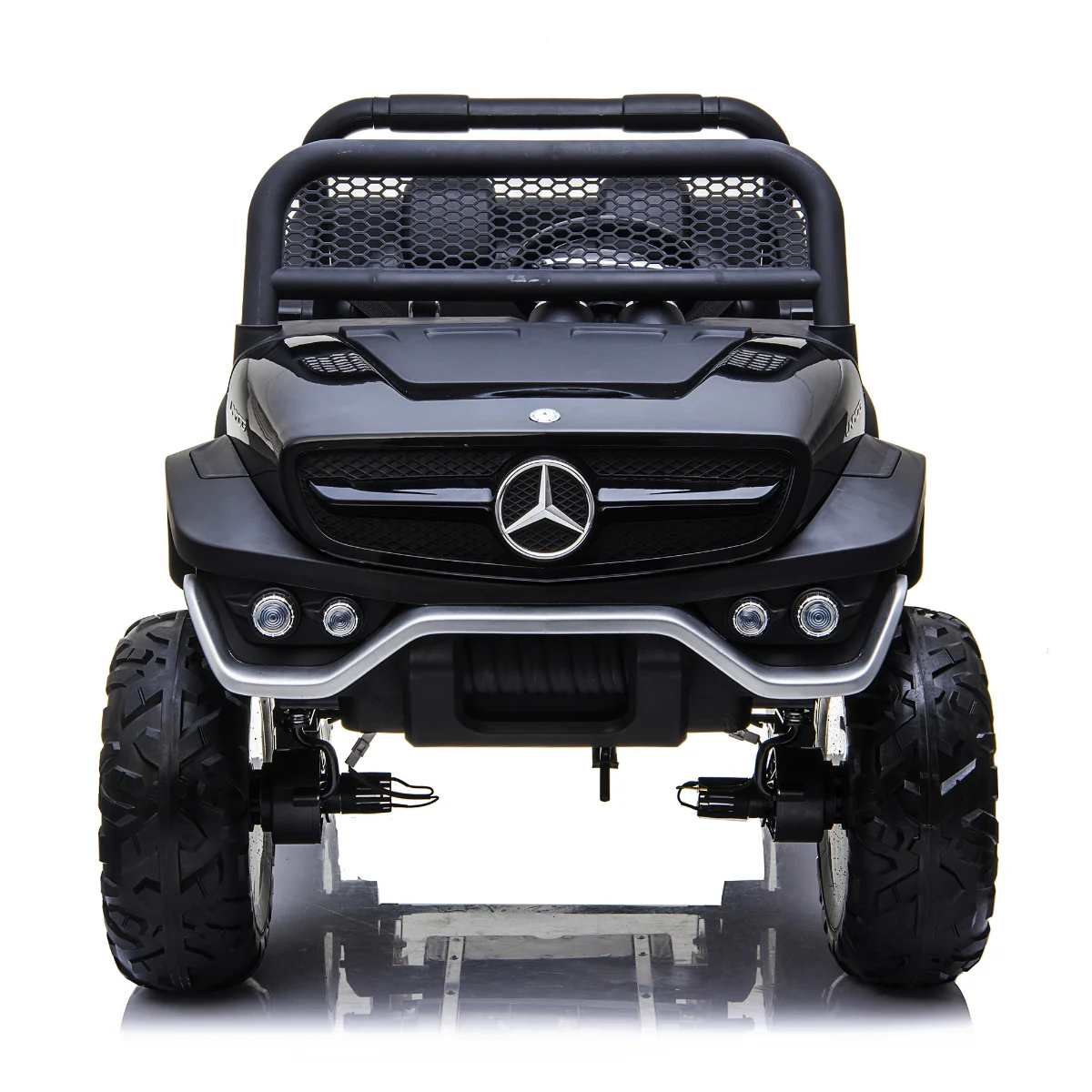 Mercedes-Benz AMG Unimog 4x4 Two Seat Ride On Car Black 7988 - Image 4