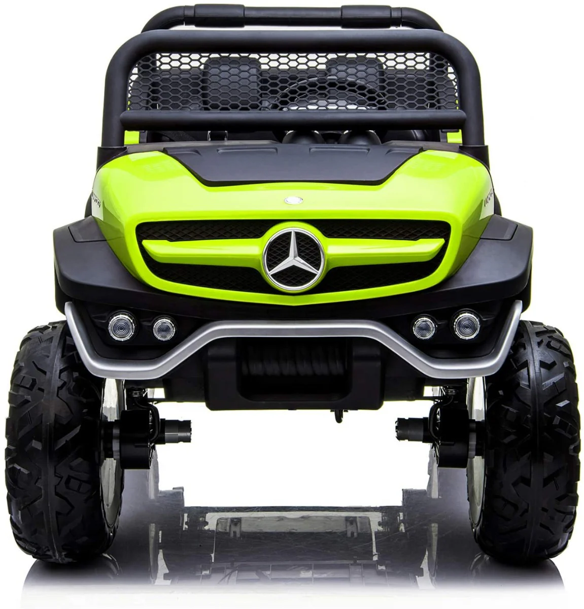 Mercedes-Benz AMG Unimog 4x4 Two Seat Ride On Car Green 7988 - Image 2