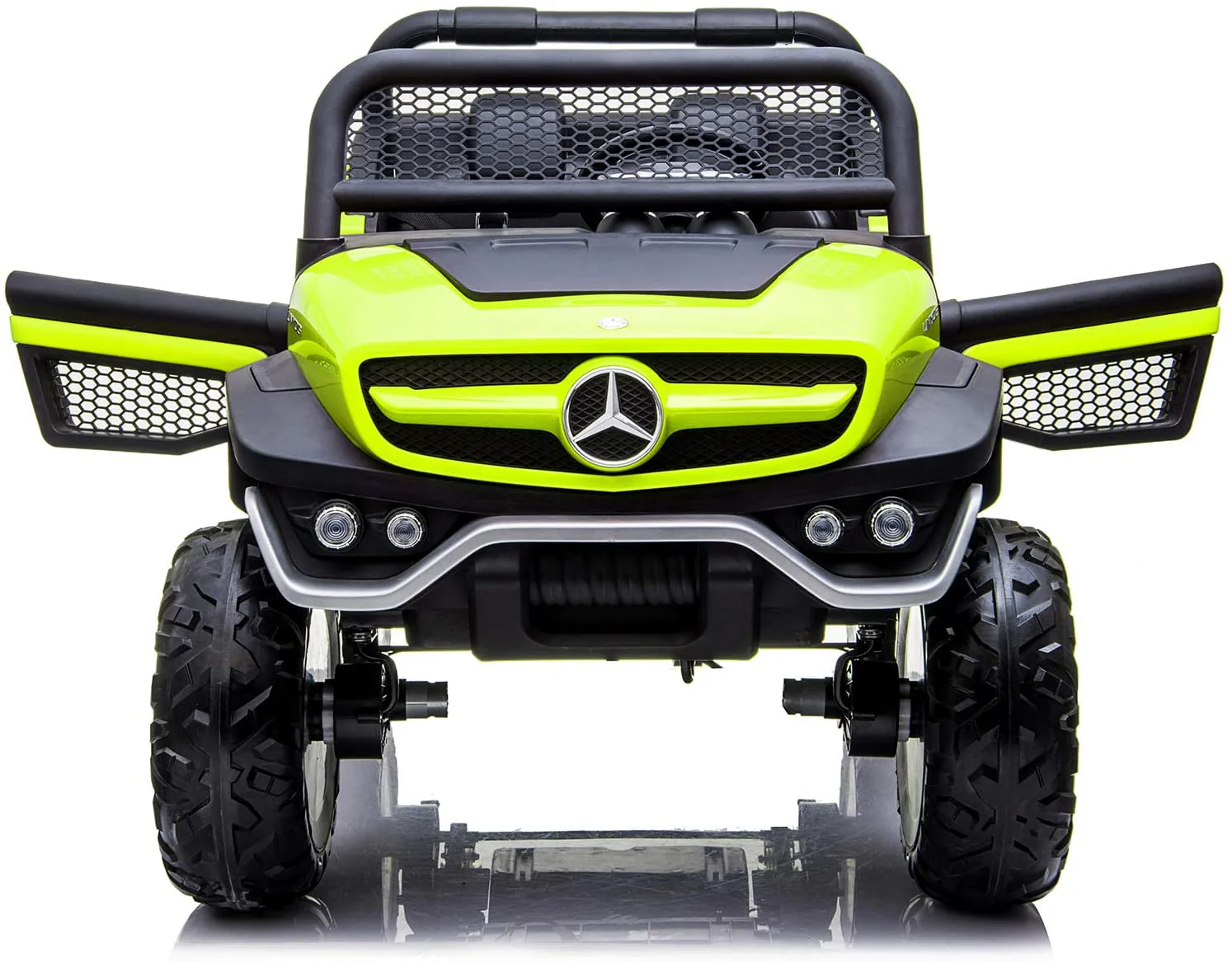 Mercedes-Benz AMG Unimog 4x4 Two Seat Ride On Car Green 7988 - Image 6