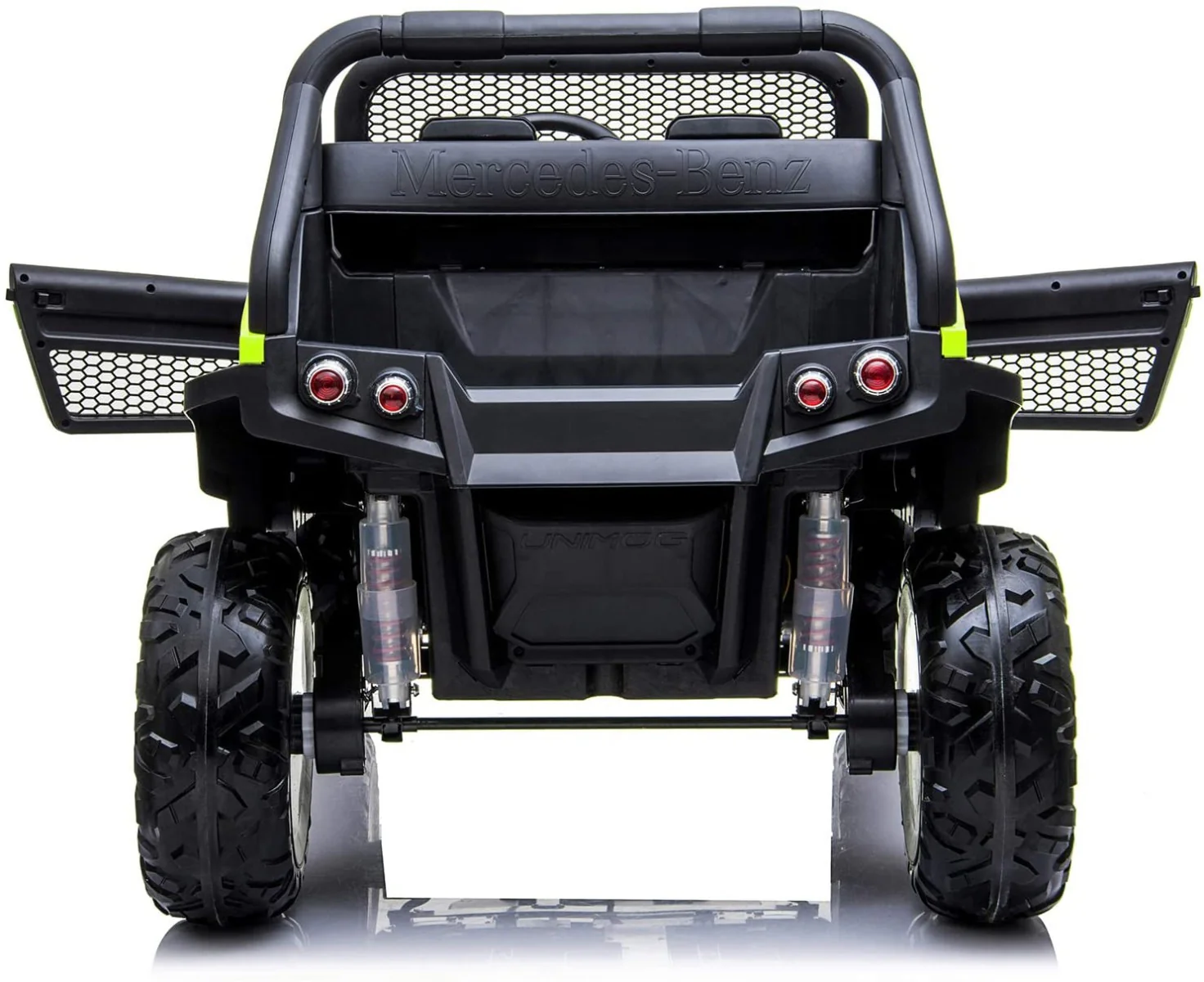 Mercedes-Benz AMG Unimog 4x4 Two Seat Ride On Car Green 7988 - Image 7