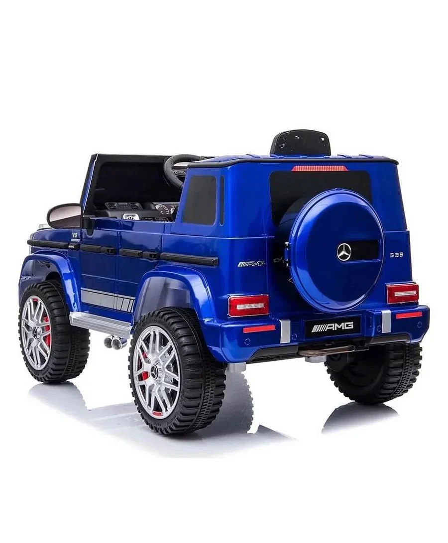 Licensed Mercedes-Benz G63 12V Childrens Ride On Jeep Blue ZS-0002Q - Image 2
