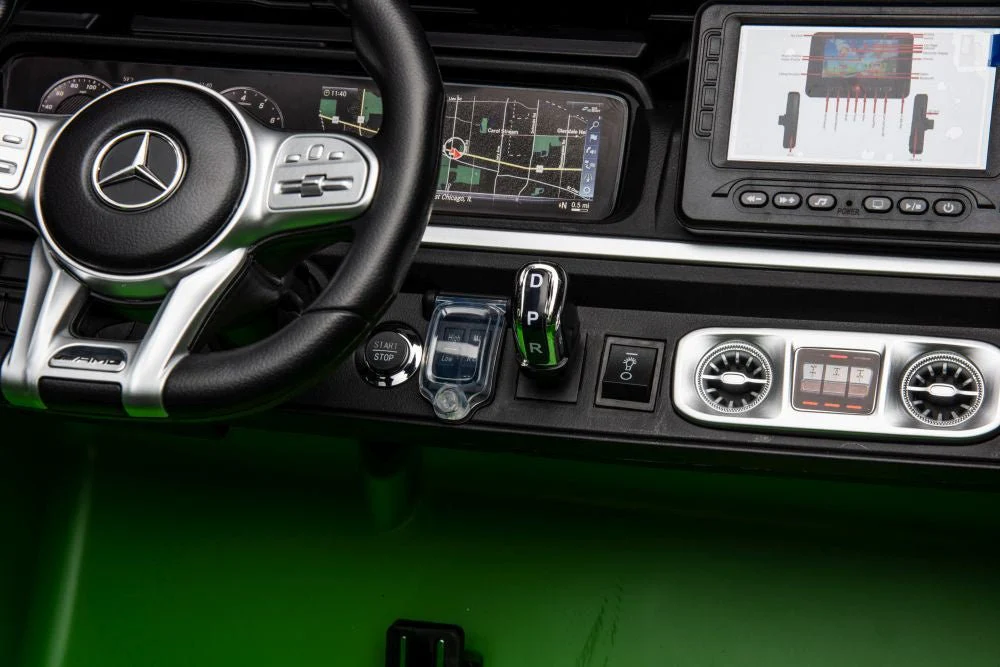 Mercedes Benz G63 AMG Ride On 4x4 Green 12V 4M DK-G63 - Image 14