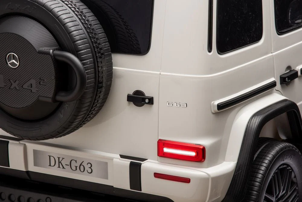 Mercedes Benz G63 AMG Ride On 4x4 White 12V 4M DK-G63 - Image 13