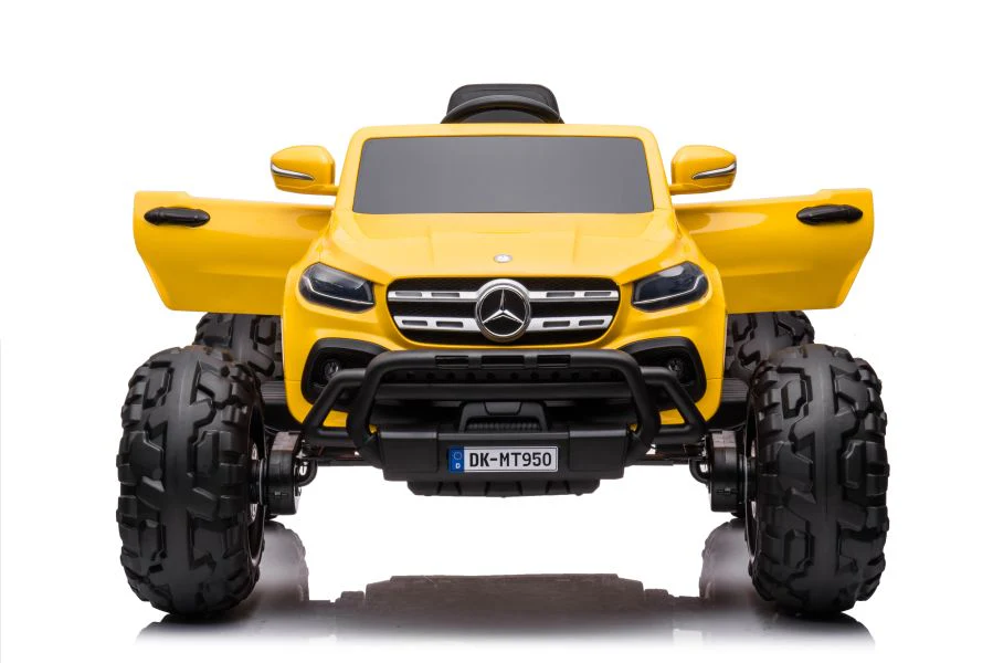 Mercedes-Benz Monster Truck ATV Yellow DK-MT950/LB-950EL - Image 4
