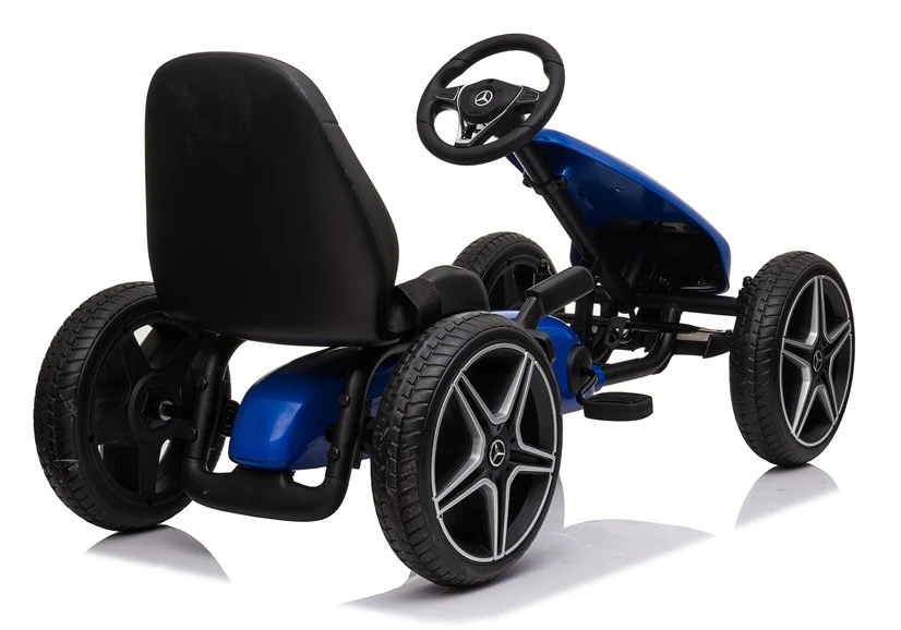 Mercedes-Benz Pedal Go Kart Blue XMX610 - Image 2