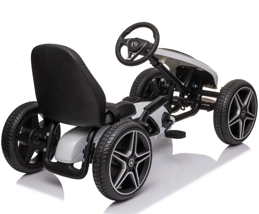 Mercedes-Benz Pedal Go Kart White XMX610 - Image 6