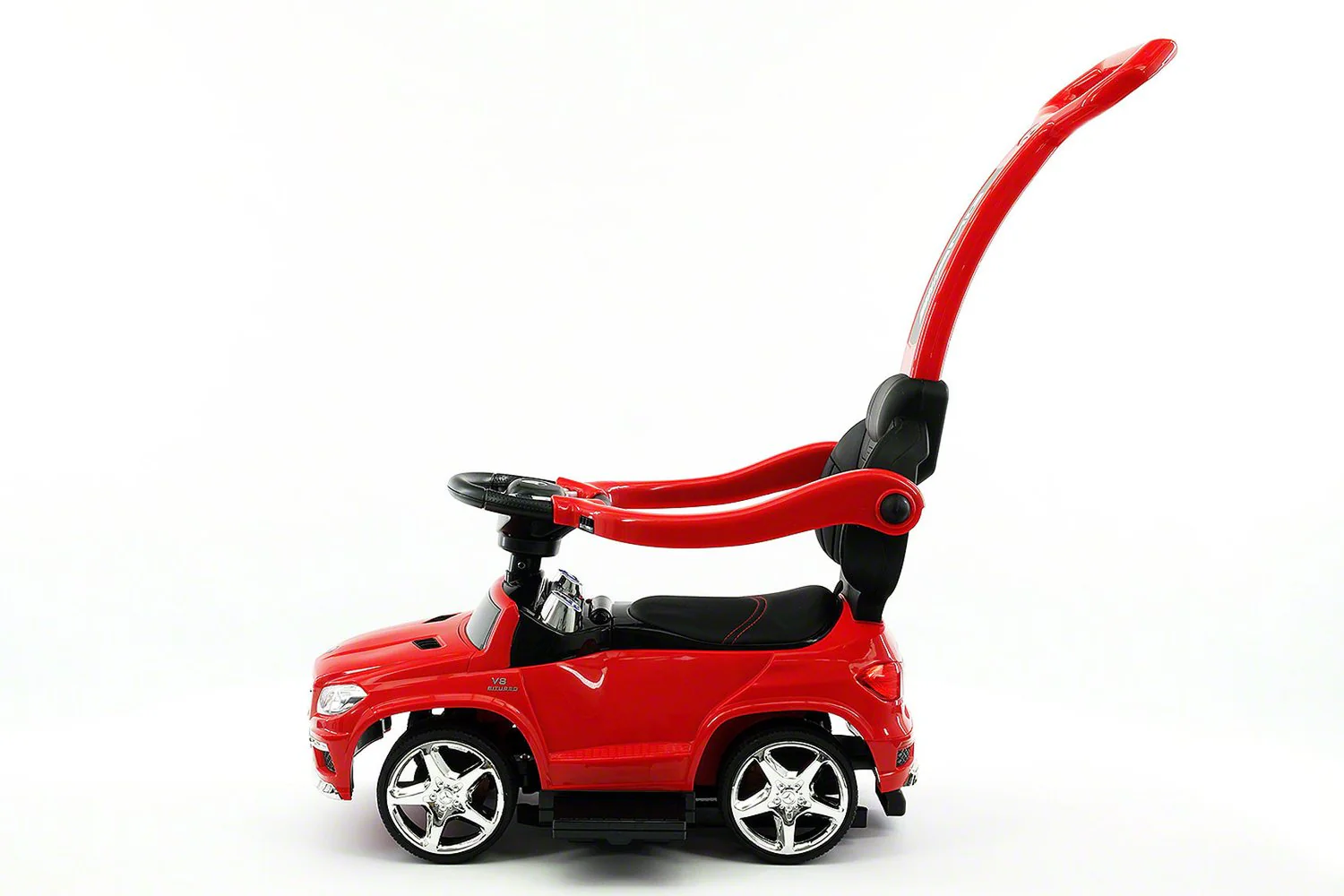 Mercedes Benz Pushing Car Red 1578 - Image 2