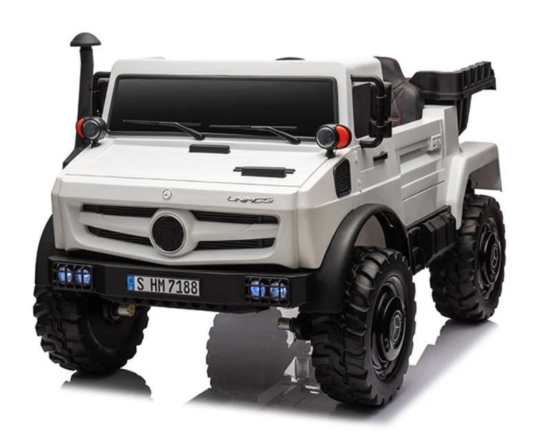 Mercedes Benz Unimog Dump Truck White HM7188
