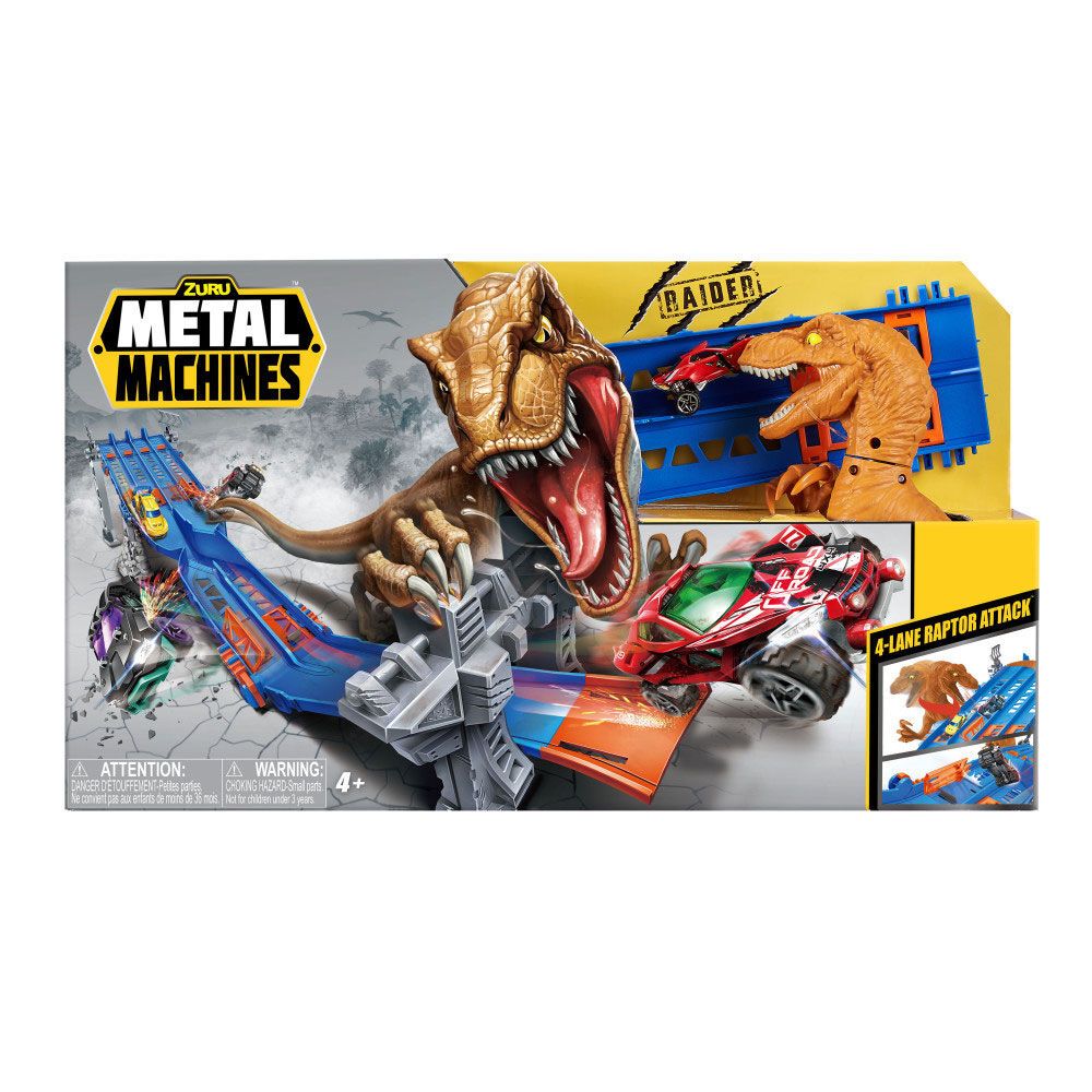 Metal Machines 4-Lane Raptor Attack Track Set 6740