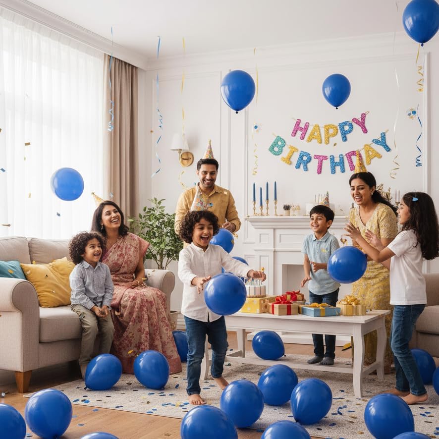 METALLIC BALLOON BLUE 18299 - Image 2