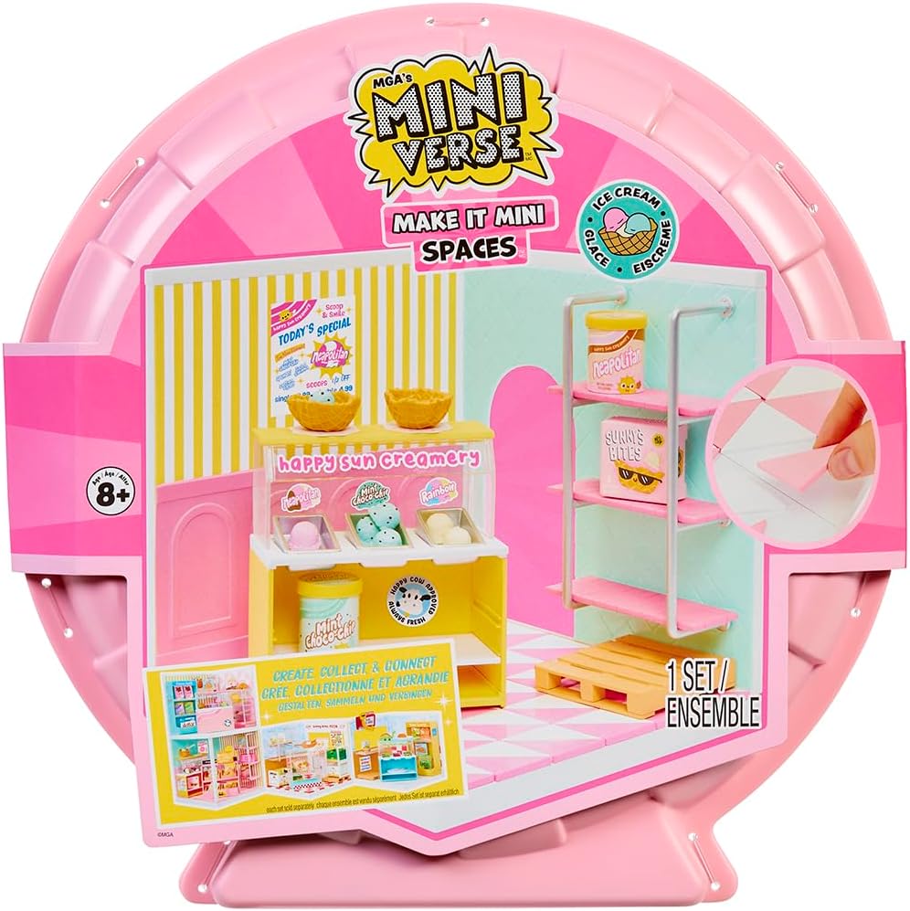 MGA's Miniverse Spaces starter Pack Pink MGA-566212
