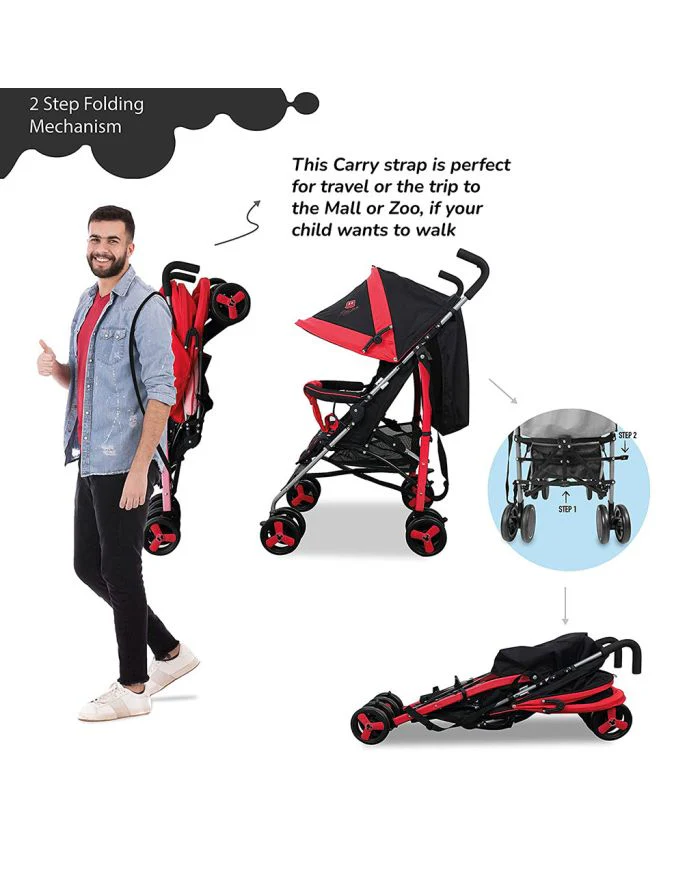 Mickey Buggy Stroller B818B-L MKA - Image 3