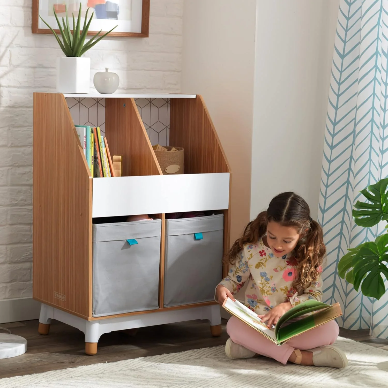 Mid-Century Kid Bin Storage Unit - Image 3