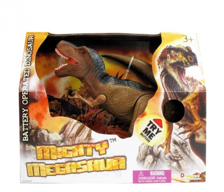 Mighty Megasaur Battery Operated T-Rex Dinosaur 80046 - Image 2