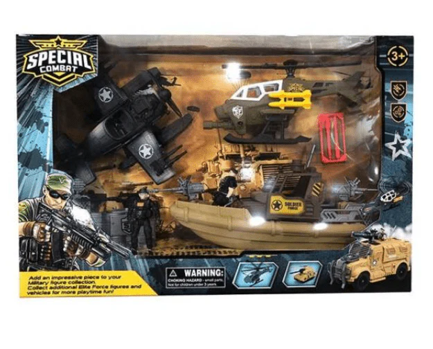 Military Set Special Combat Vehicles Playset H3109-50