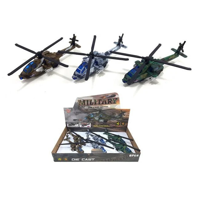 Military Helicopter Metal Diecast XG879-205
