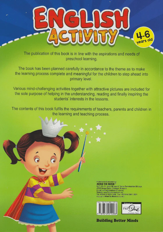 English Activity for Preschoolers 01420 - Image 2
