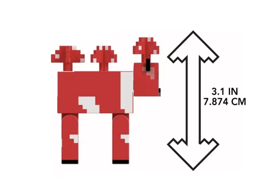 Minecraft Build a Block Mooshroom GTP08/HTL83 - Image 3