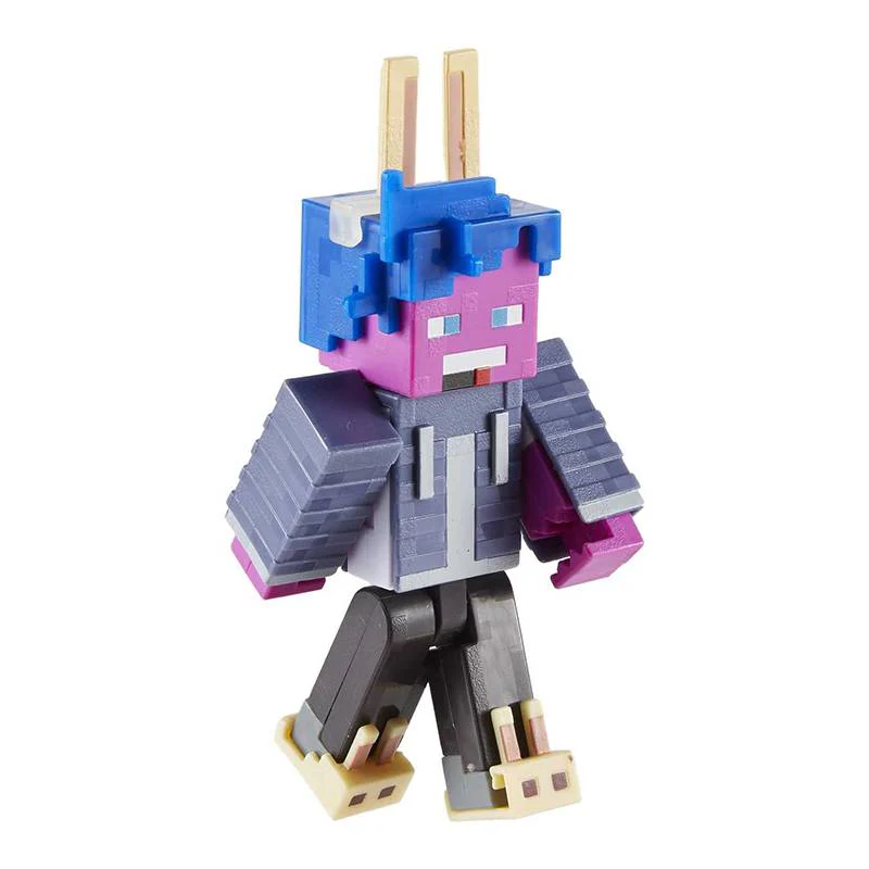 Minecraft Creator Series Action Figures - Bunny Slippers and Striped Tie HJG81/HJG79 - Image 3