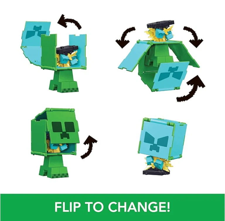 Minecraft Flippin Figures - Creeper - Image 3