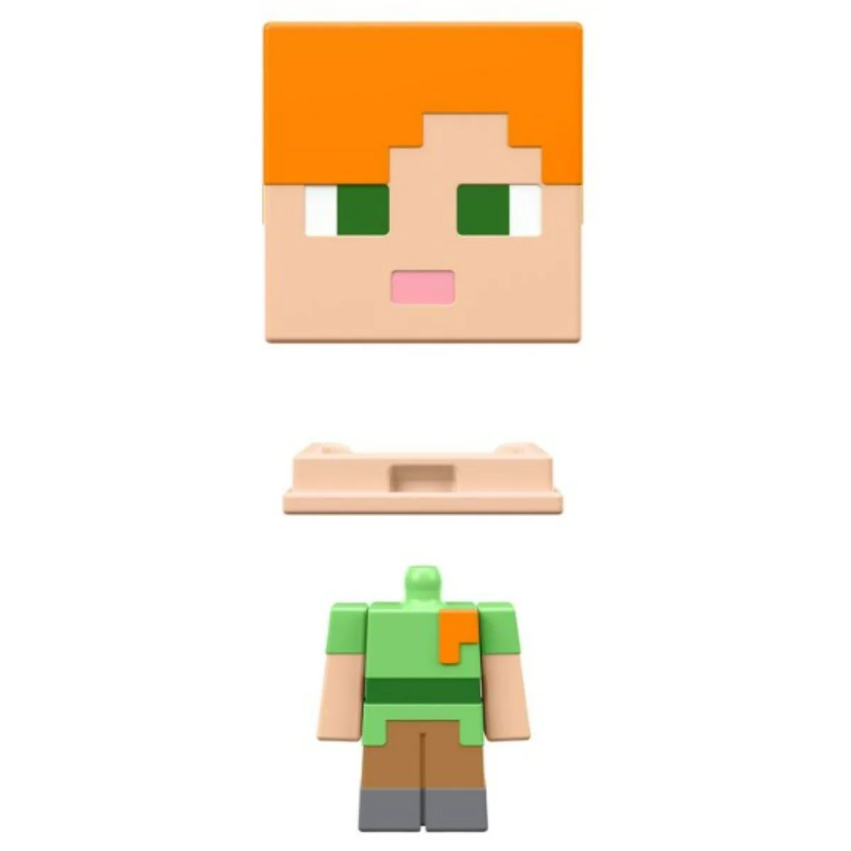 Minecraft Mob Head Minis Action Figure - Alex HFDV75/HDV64 - Image 2