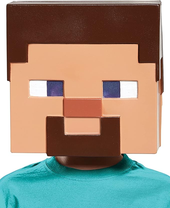 Minecraft Steve Half Mask 65680 - Image 2