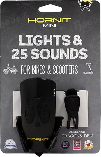 Mini Hornit Bike Light & Horn Blue and Red 7575REBU - Image 7