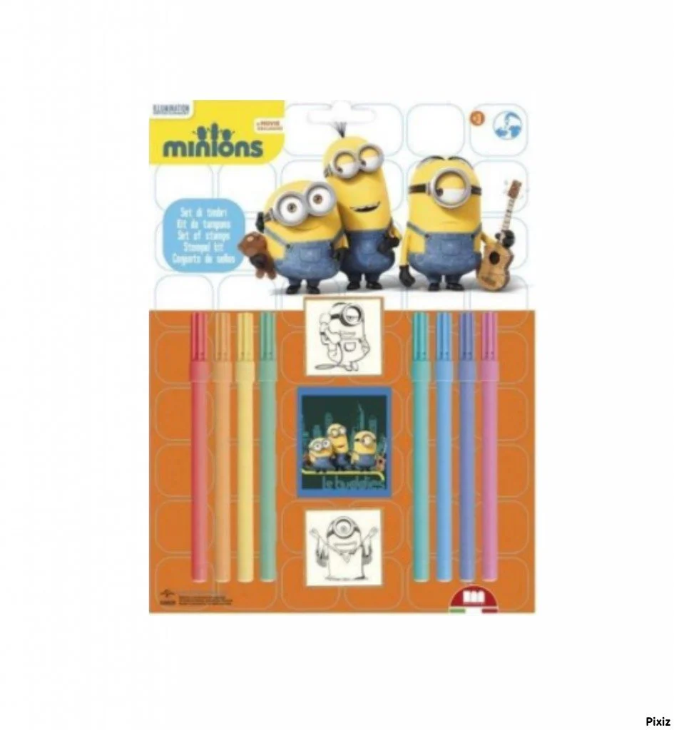 Minions Stamp Set 11pcs 26896