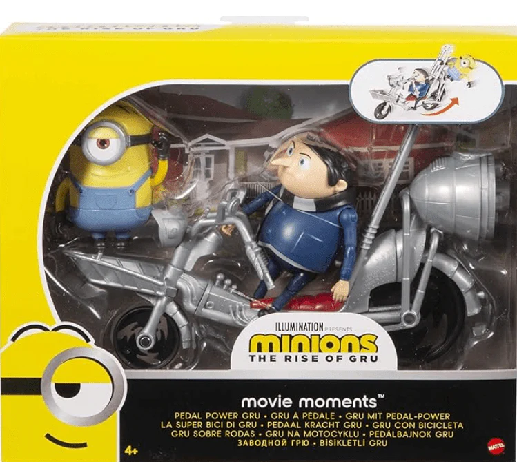 Minions The Rise Of Guru Movie Moments - Pedal Power Gru GMF15/GMF14